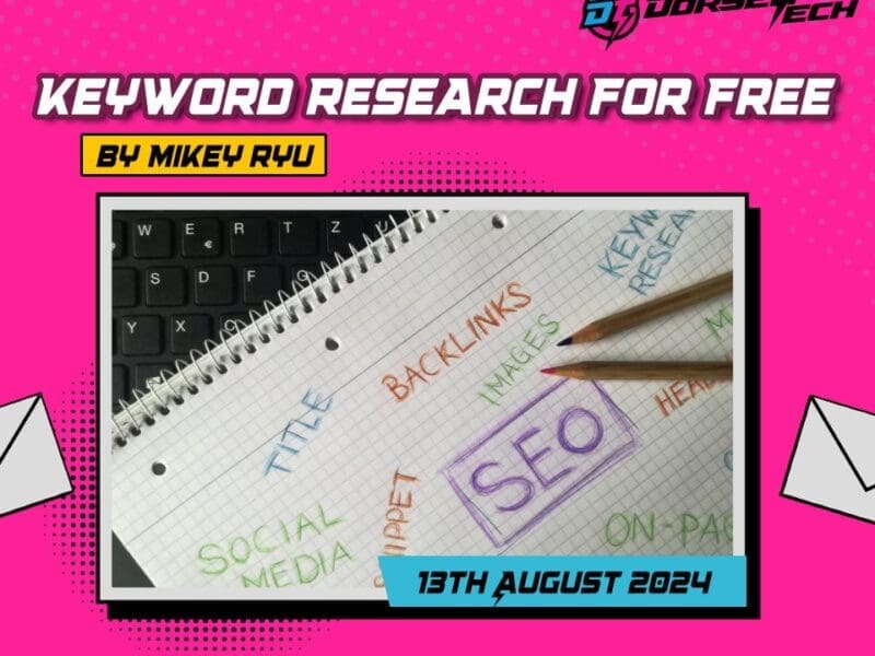 Doing Keyword Research For Free